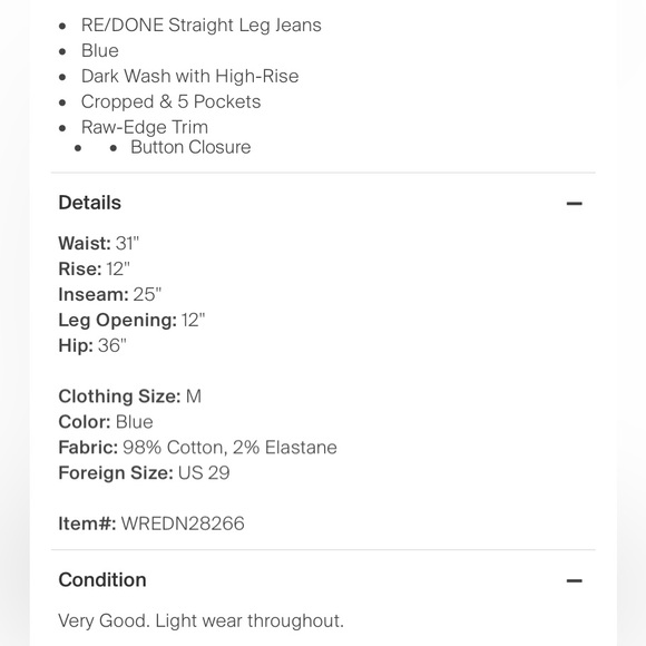 RE/DONE Skinny Jeans - Picture 4 of 4